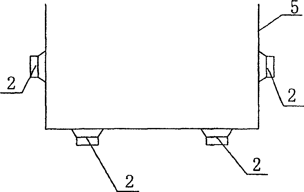 Ultrasonic leaching-extracting separation method for low-yttrium middle-heavy rare earth mine