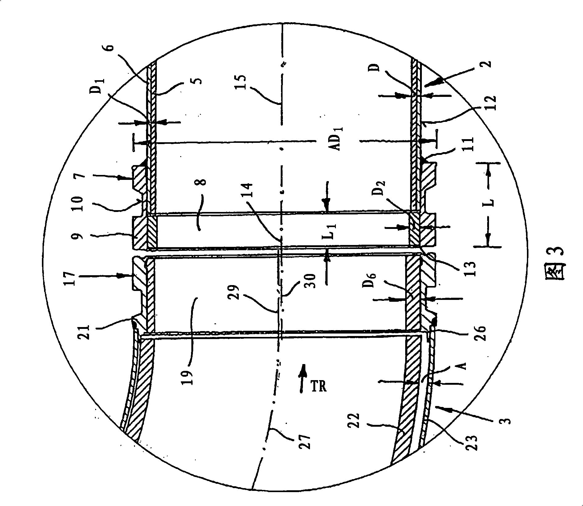 Pipeline for the hydraulic or pneumatic transport of solids