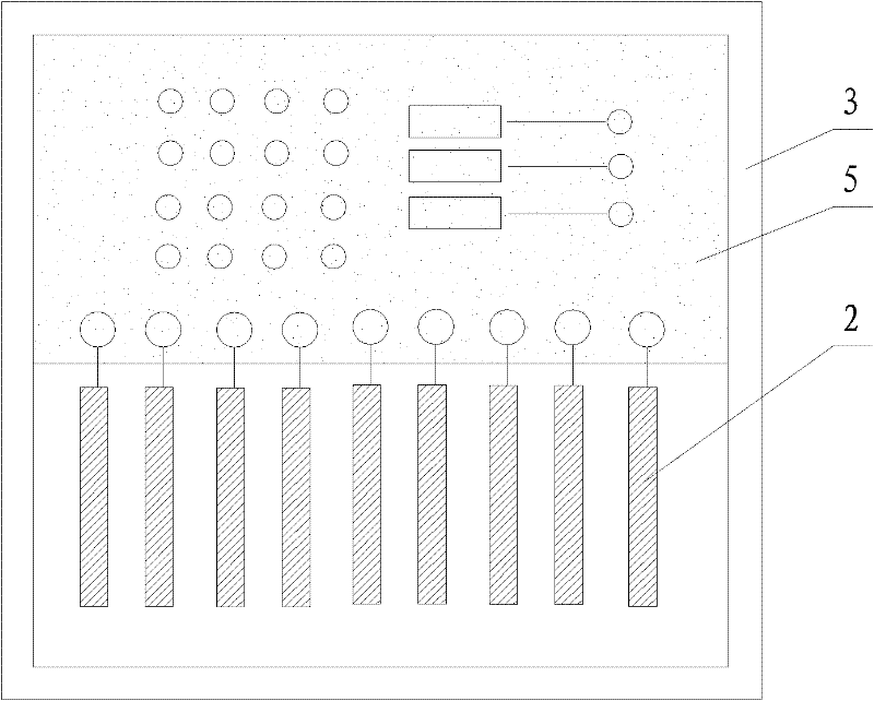 Method for plating gold on equilong connecting fingers