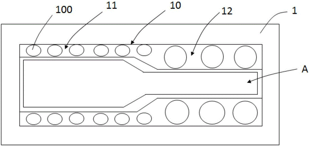 Unequal-thickness bubble pad and making method and packaging structure thereof