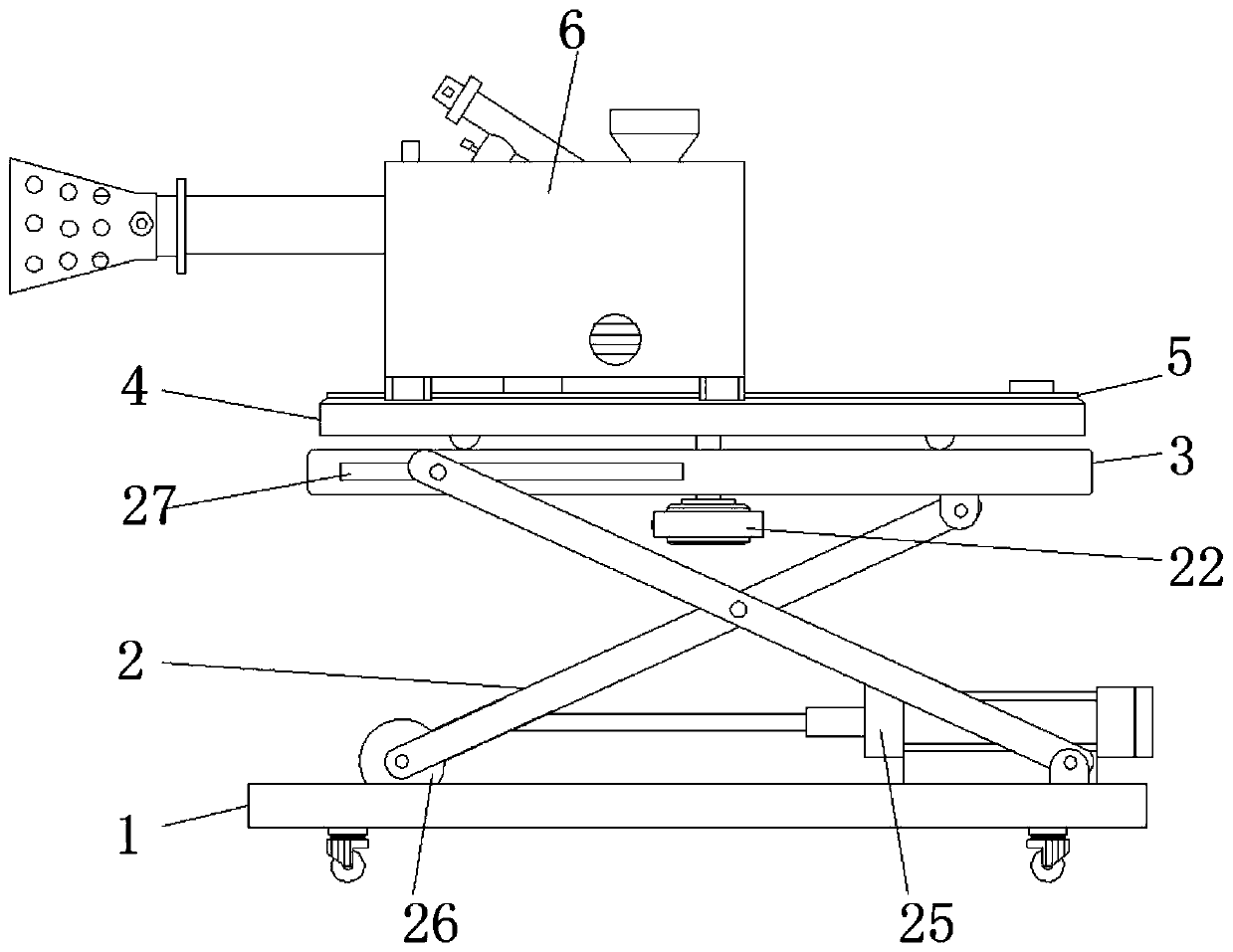 Lifting type mixed fuel boiler burner and technology