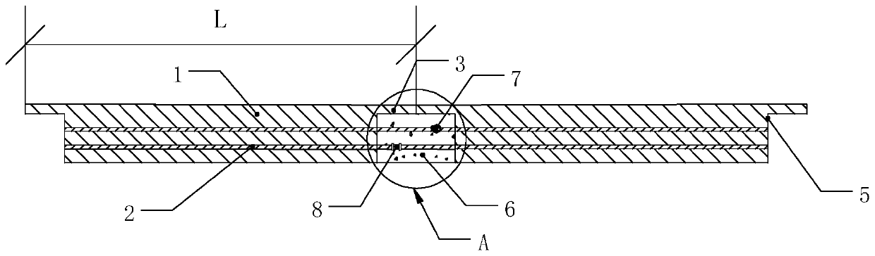 Pool wall prefabricated block splicing structure suitable for static pressure assembled pool and construction method thereof