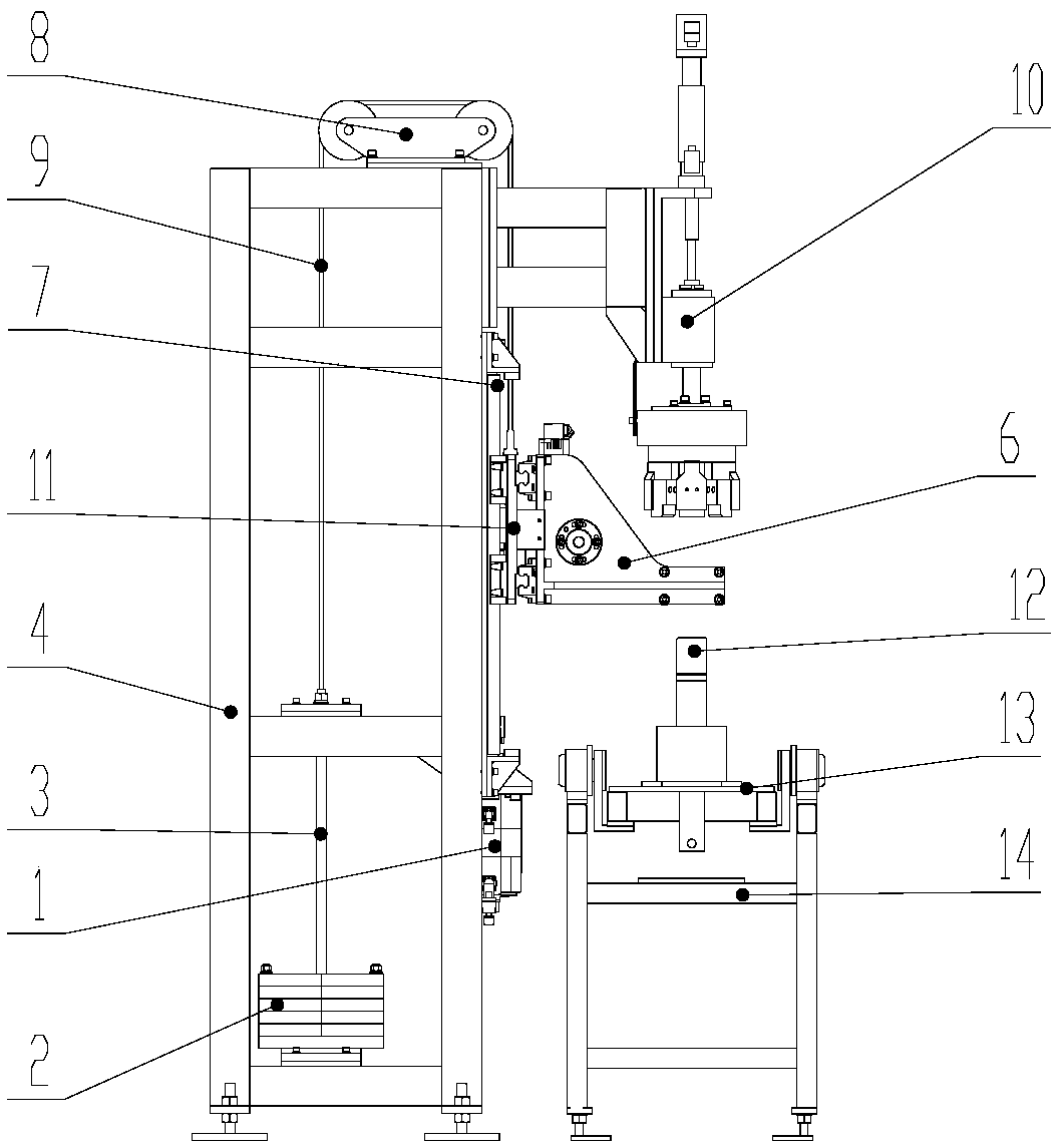 Automatic tightening machine