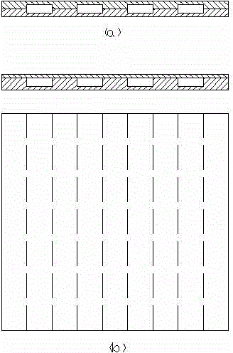 Method for manufacturing heat-pipe-parallel-structure-like foamy copper vapor plate