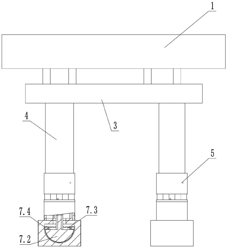 Energy consumption type swing pier