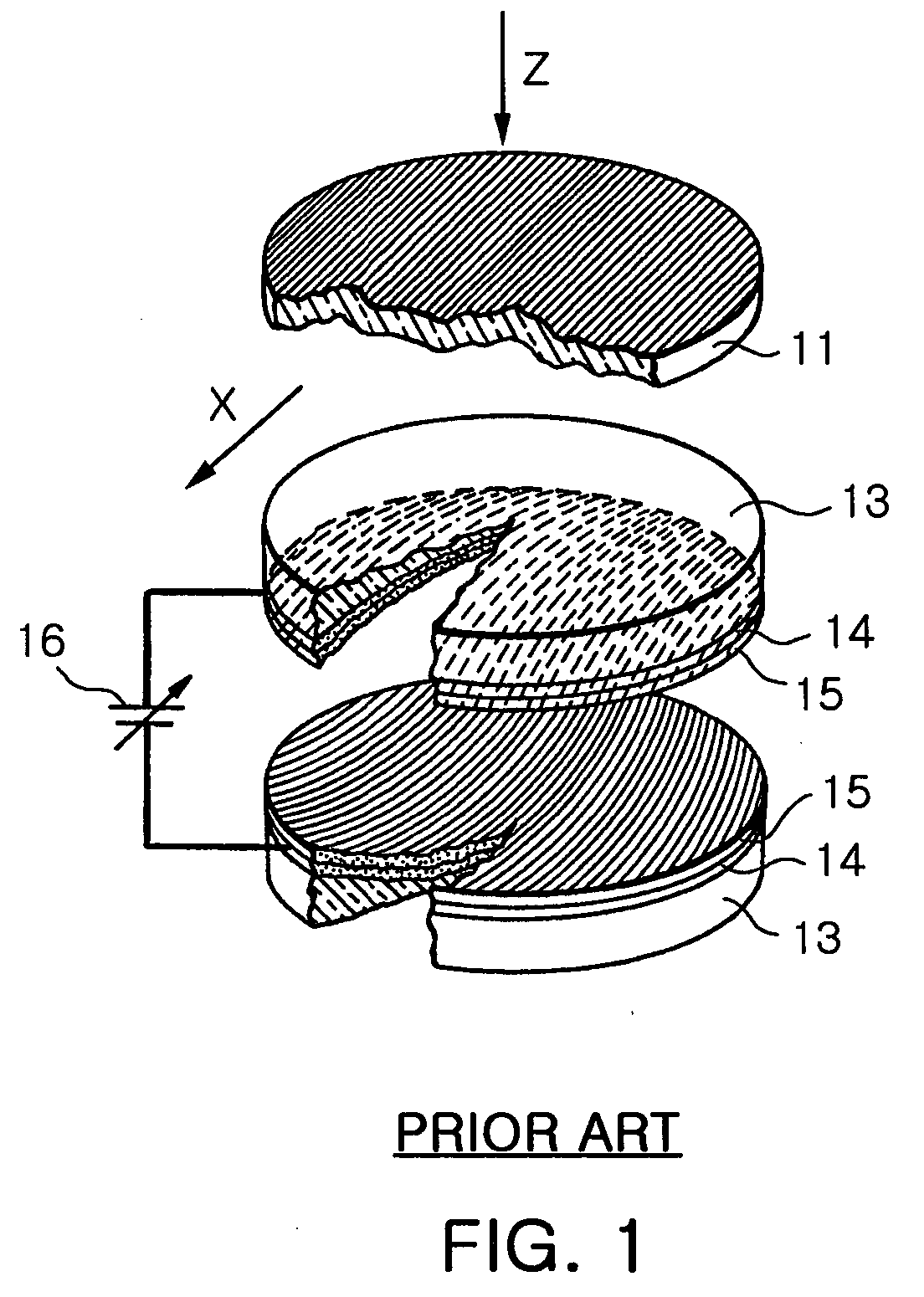 Variable square-wave drive device