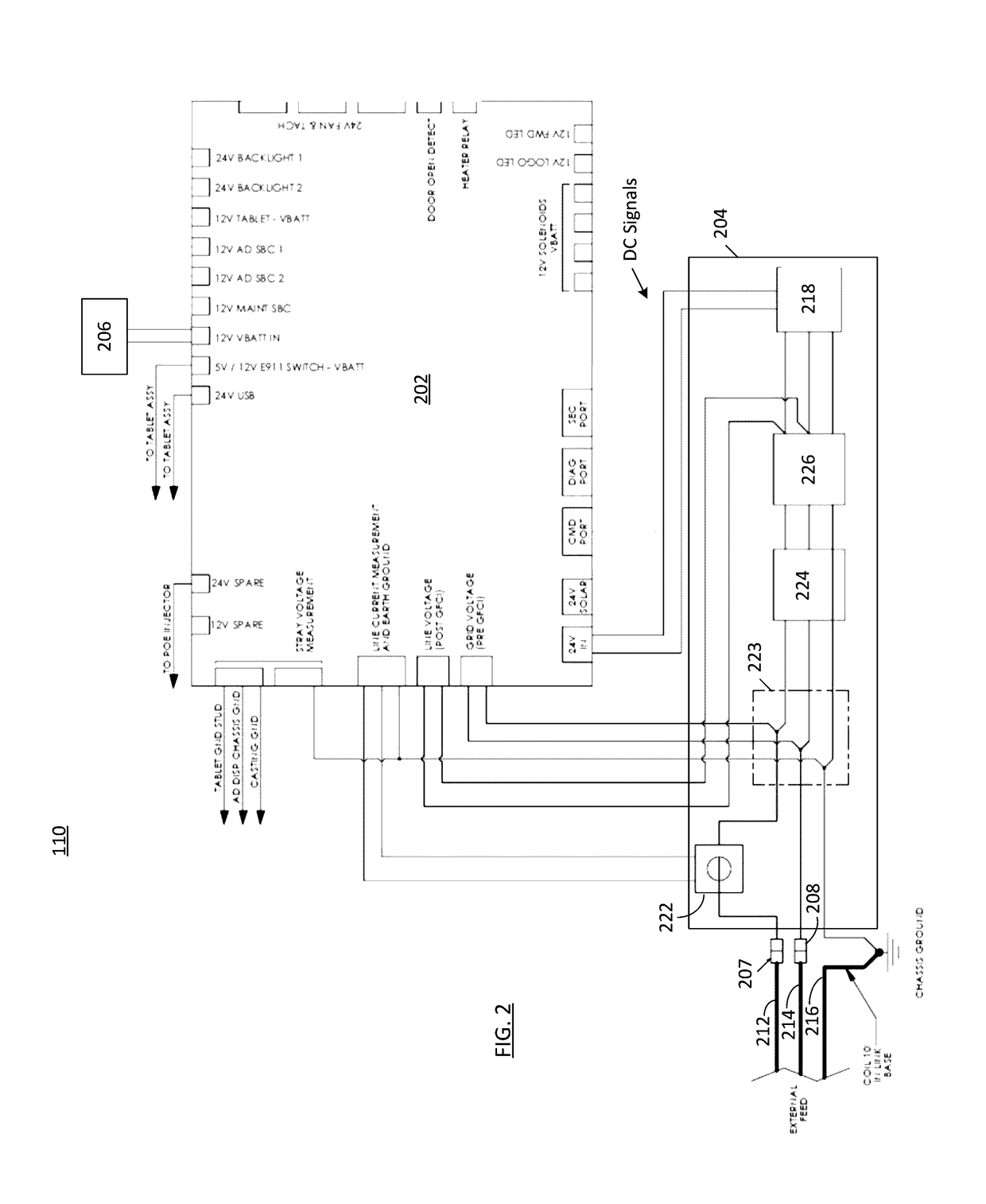 Method and apparatus for power and temperature control of compartments within a personal communication structure (PCS)