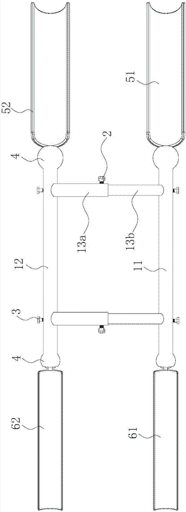 Supporting device for human body sacrococcygeal region surgery