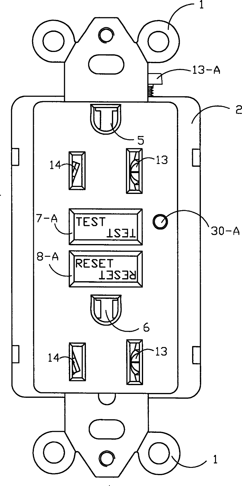 Creepage protecting socket