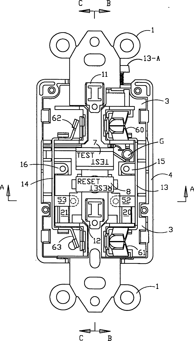 Creepage protecting socket