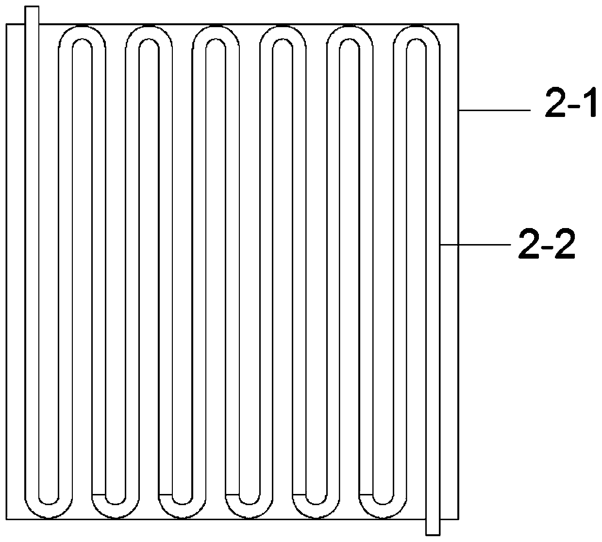 Water-cooling and water-heating system of pasture