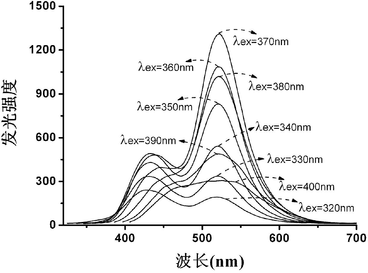 Preparation method and application of double-mode molecular probe based on gadolinium doped carbon point