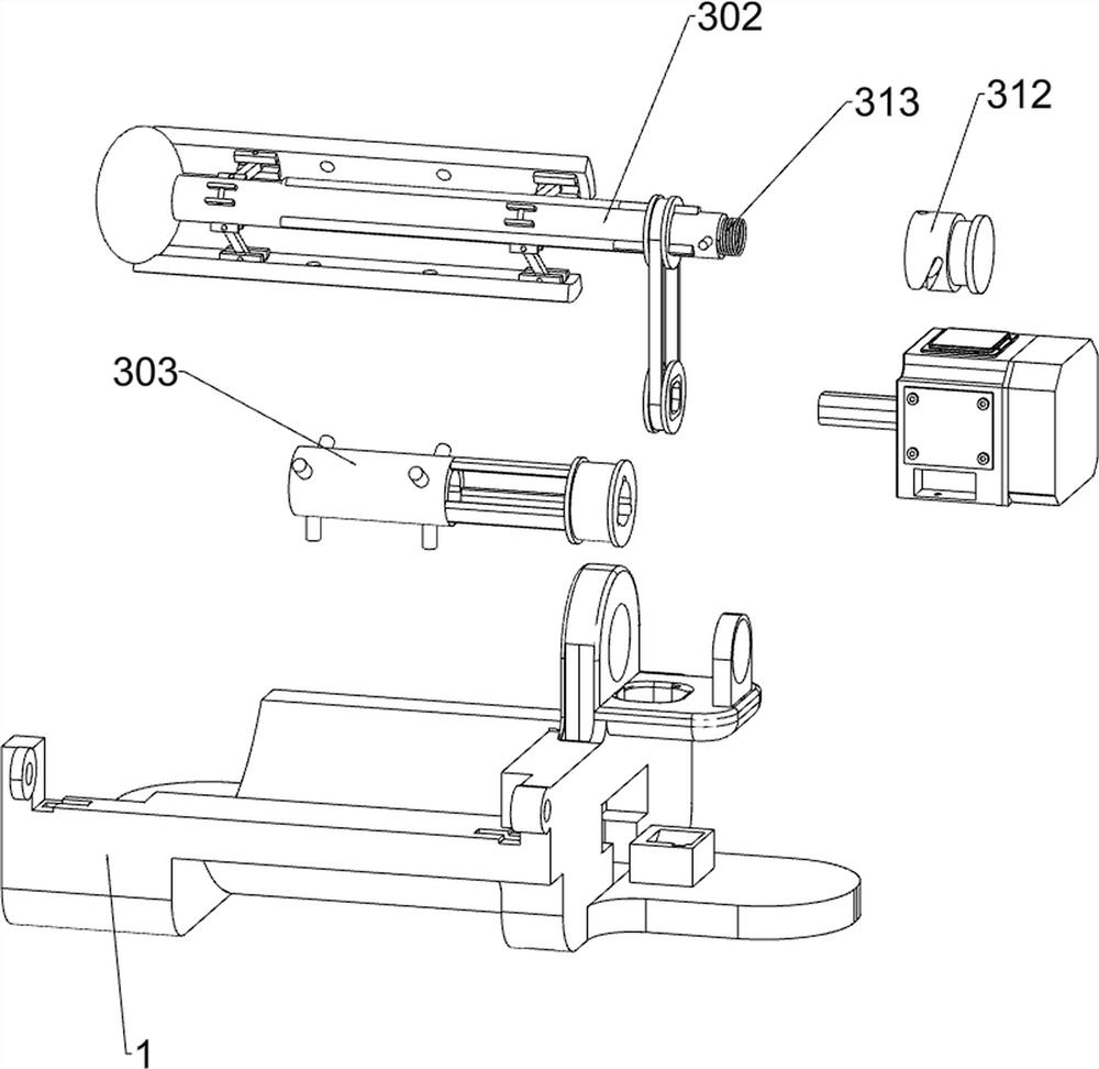 New energy automobile cable cutting and packaging device