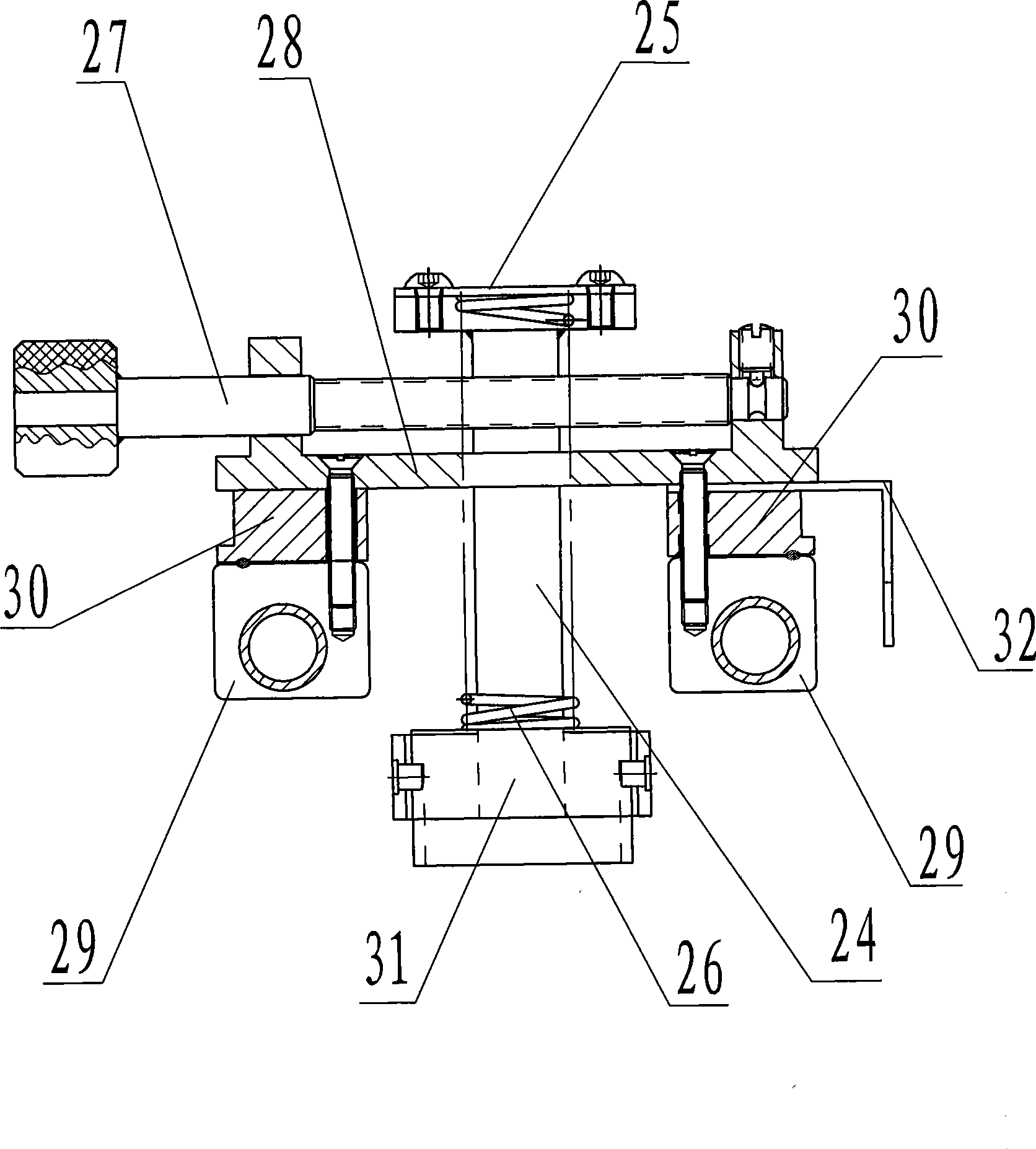 Scanning device for rail seam inspection