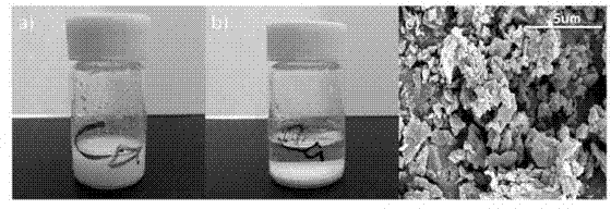 Preparation method of calcium terephthalate, and application of calcium terephthalate in lithium ion battery