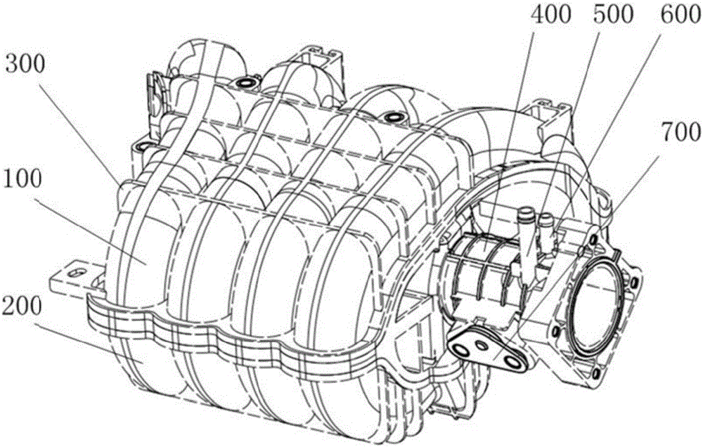 Engine intake manifold