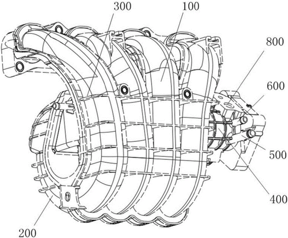 Engine intake manifold