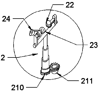 High-voltage line deicing robot capable of crossing split conductor spacer