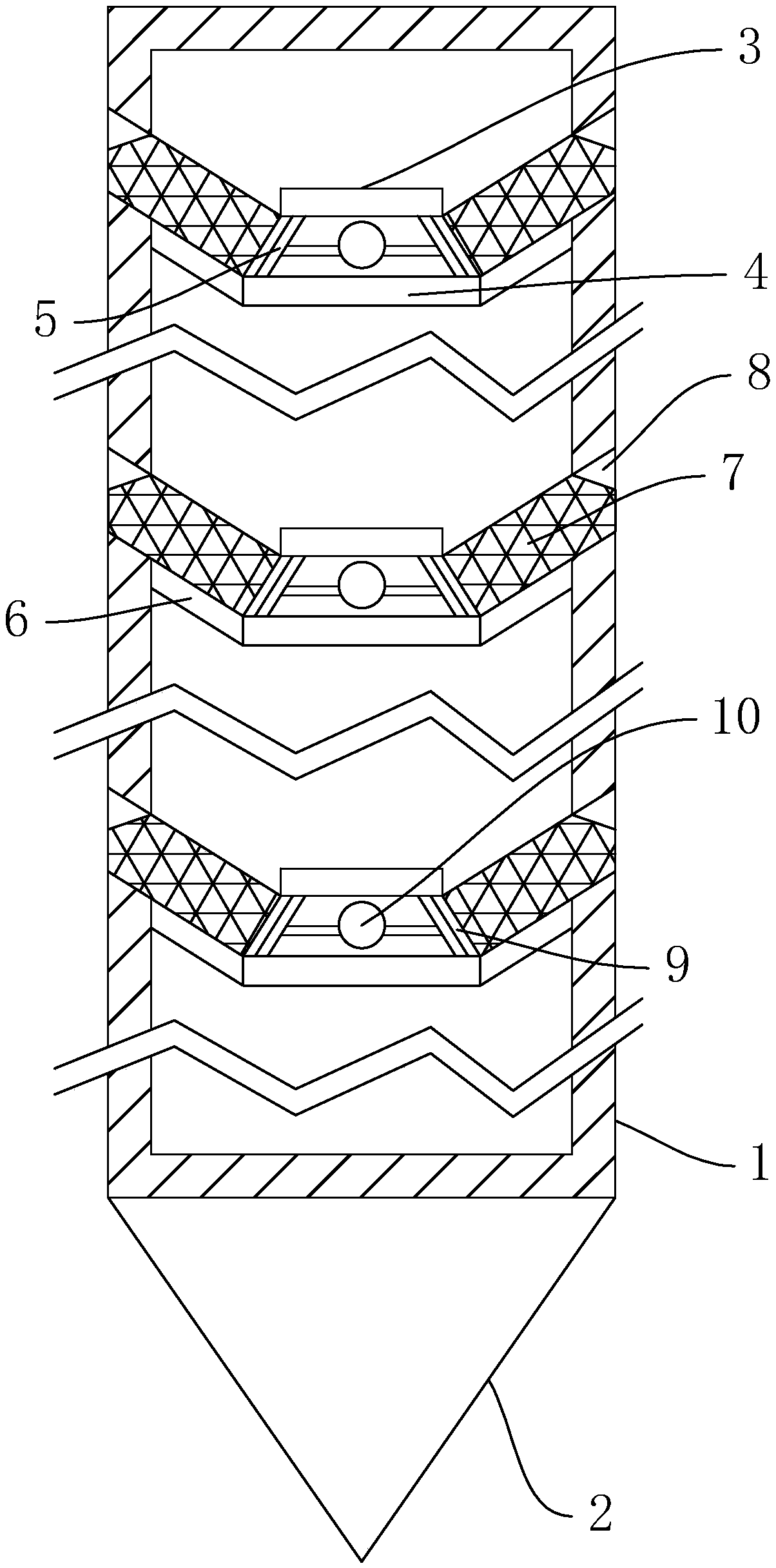 Temperature control type anchor rod