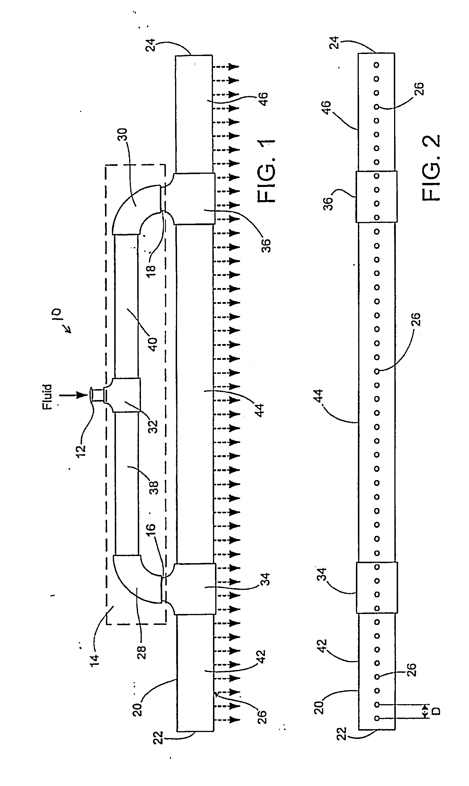 Nozzle system and method for manufacturing composite sandwich panels