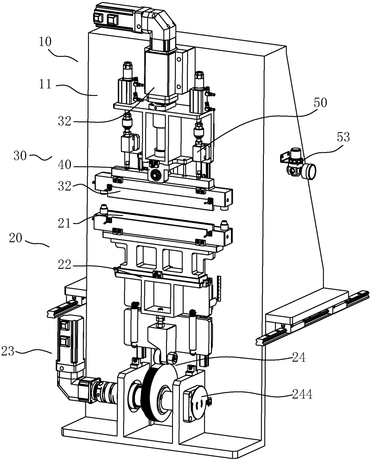 Self-adjusting heat-sealing mechanism of soft package battery