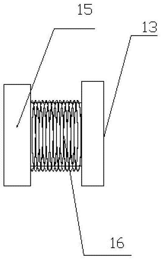 Anti-collision horizontal sliding door