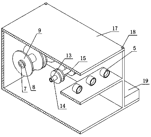 A wiring device for hydropower construction