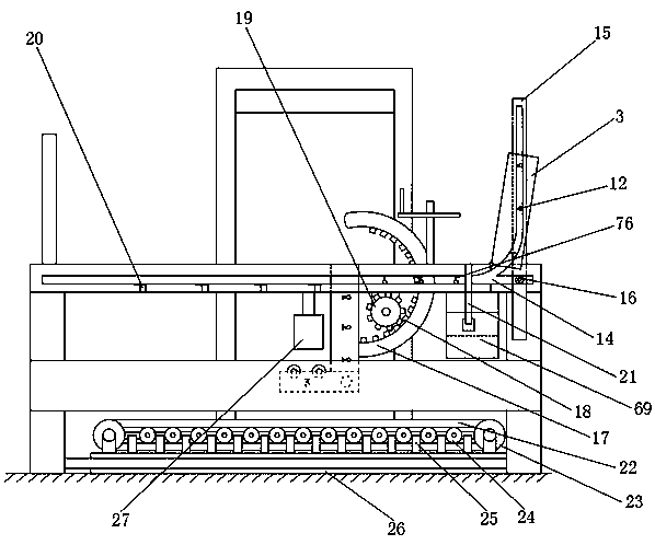 Multifunctional rehabilitation physiotherapy bed capable of getting out of bed and using method thereof