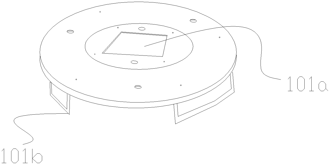 LED (light emitting diode) service life test system and test method thereof