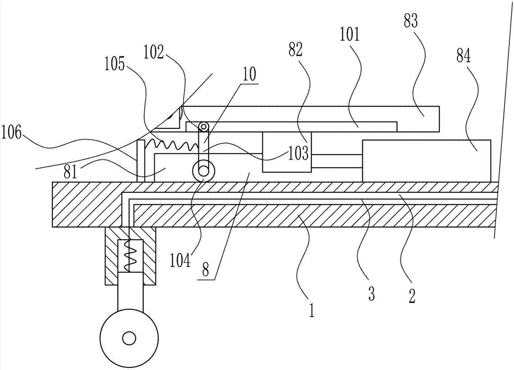 Carrying-transformer device for substation