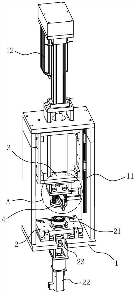 A kind of bearing defect detection equipment