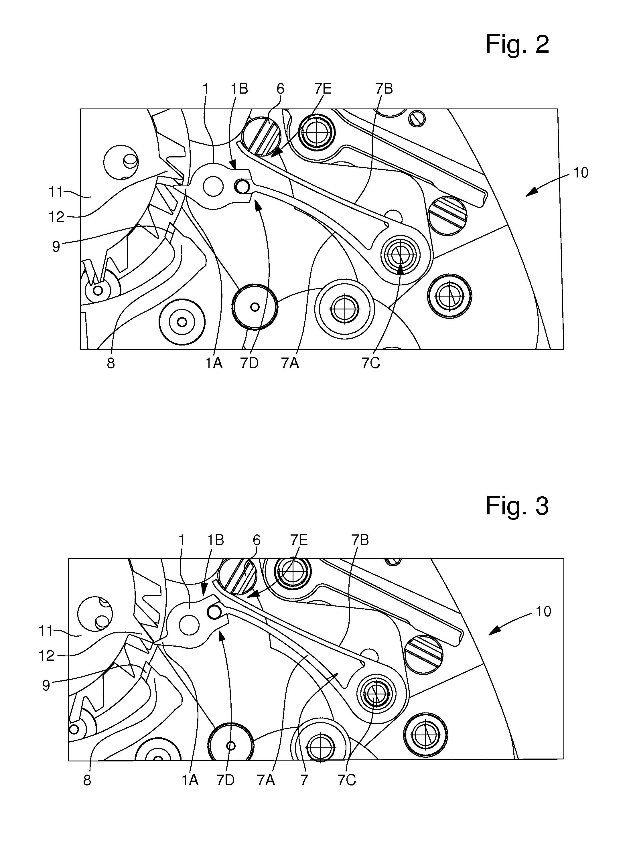 Torque measuring device for stopping a striking work