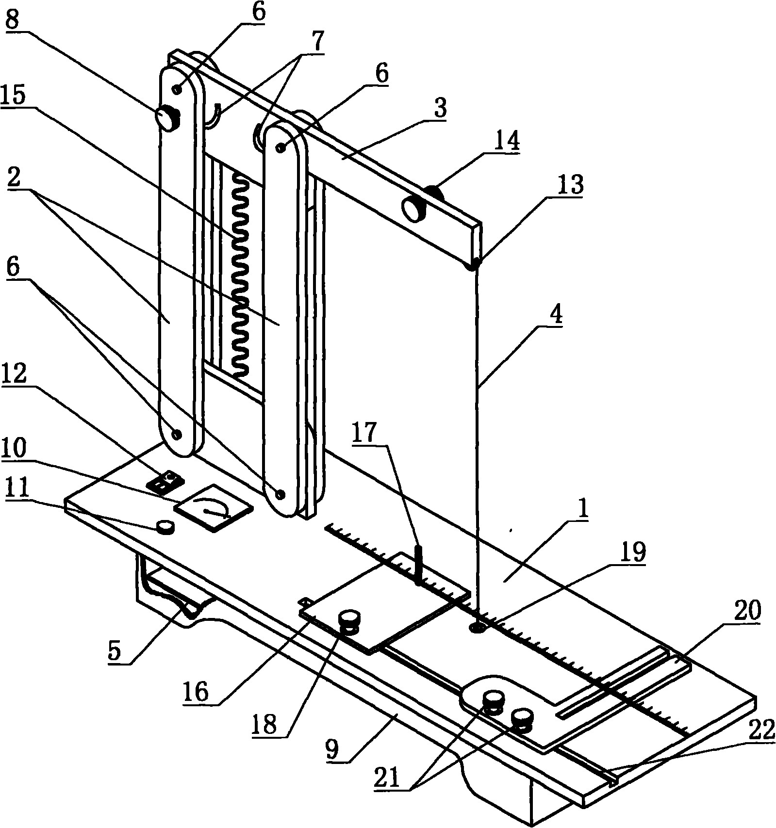 Electrothermal cutting machine with automatic voltage-stabilized and constant-current device