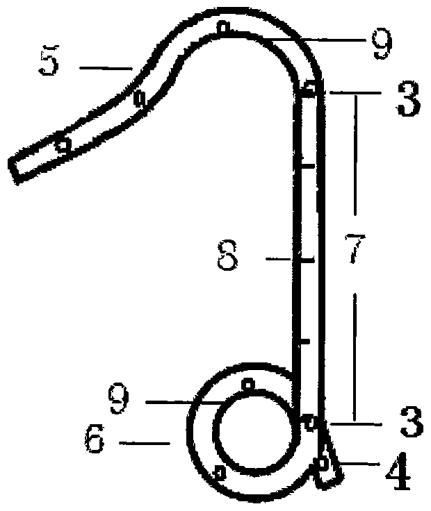 One-piece cobra biliary stent system