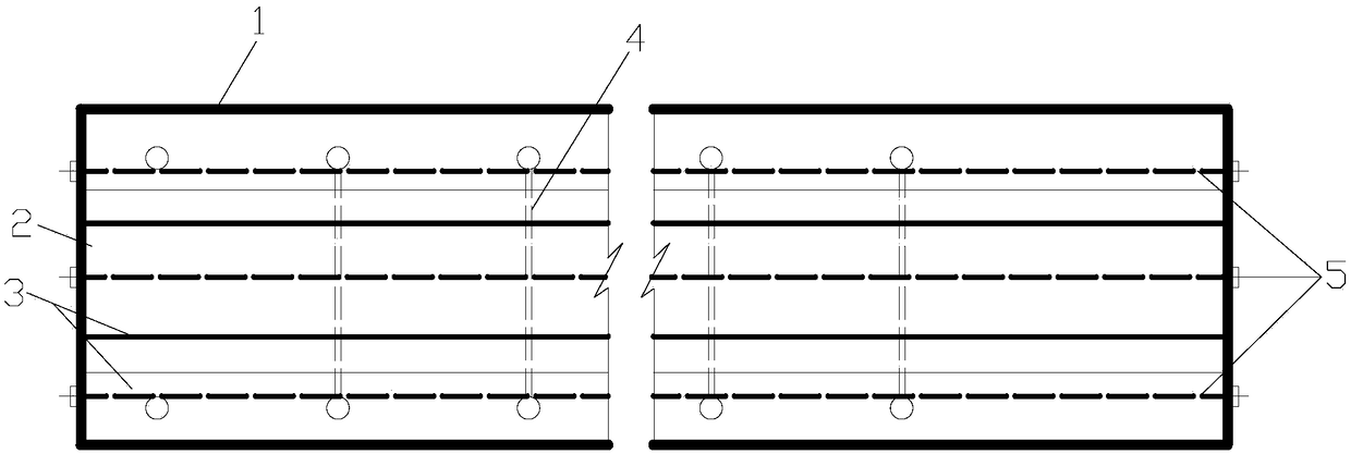 Prestressed PBL stiffening-type steel box concrete composite beam and construction method thereof