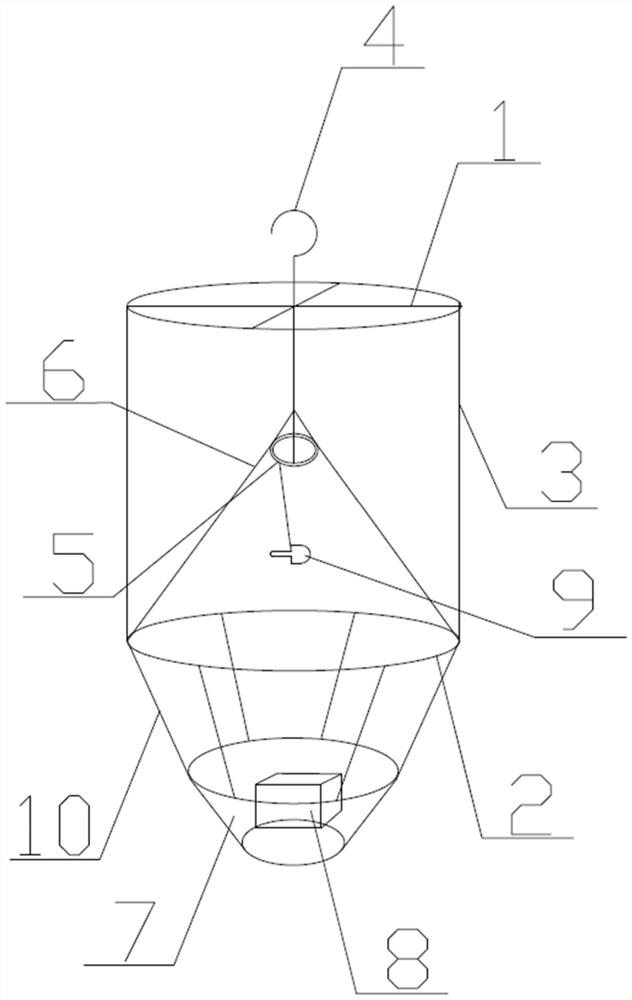 Sex trapping cage with viruses and method for preventing and treating lepidoptera pests by using sex trapping cage