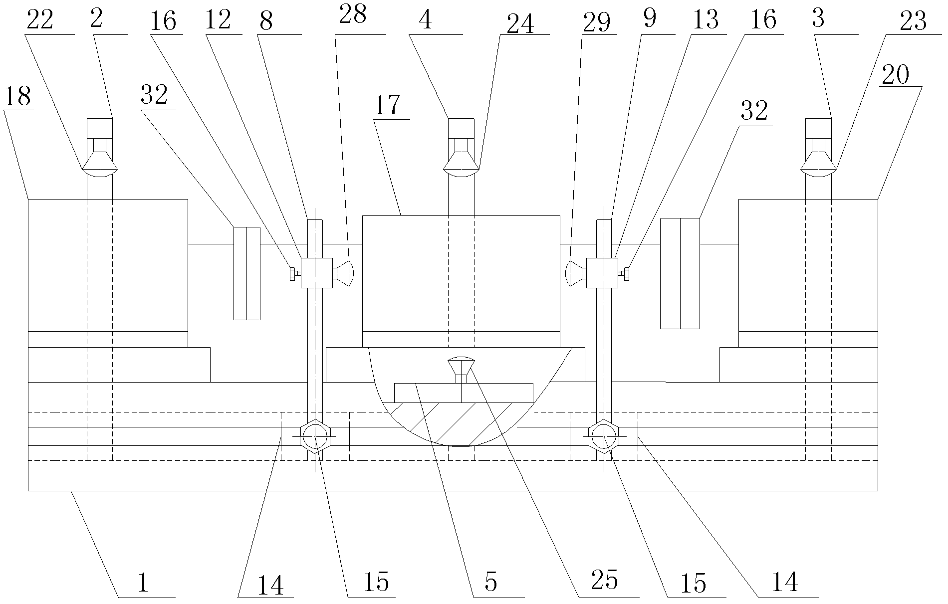 Performance detecting device for gear box and detecting method thereof