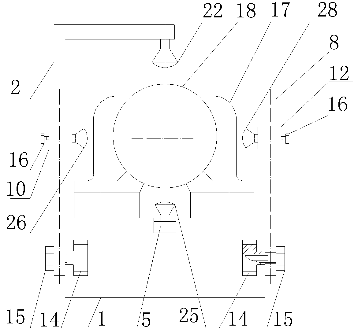 Performance detecting device for gear box and detecting method thereof