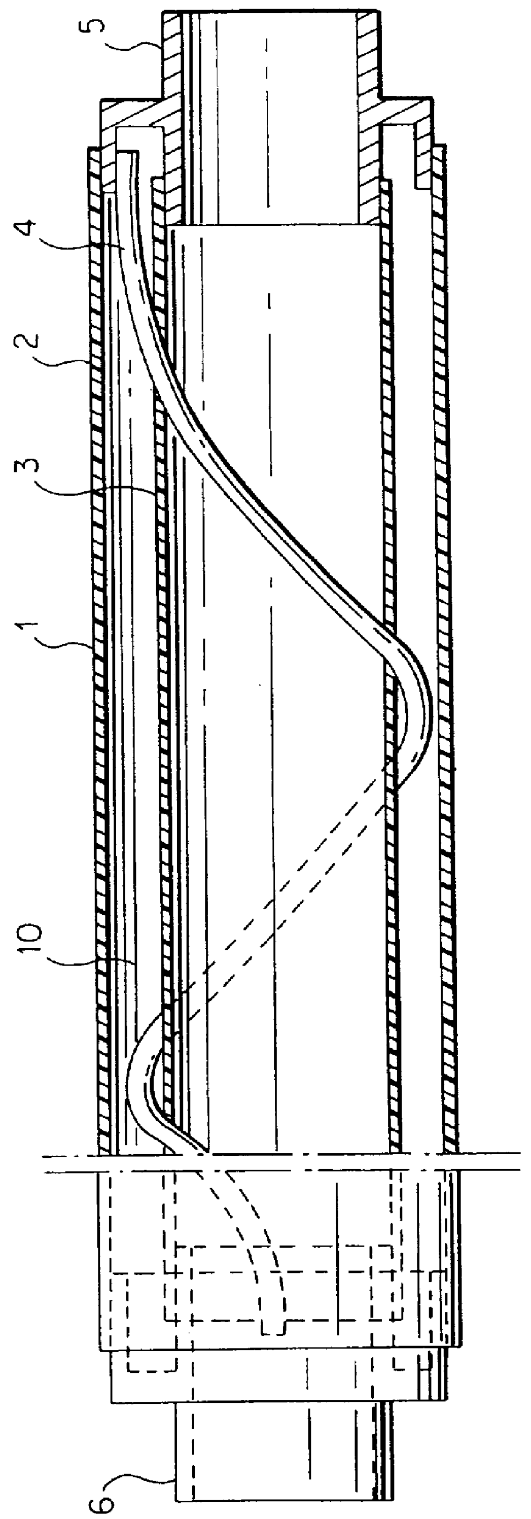 Flexible tube device