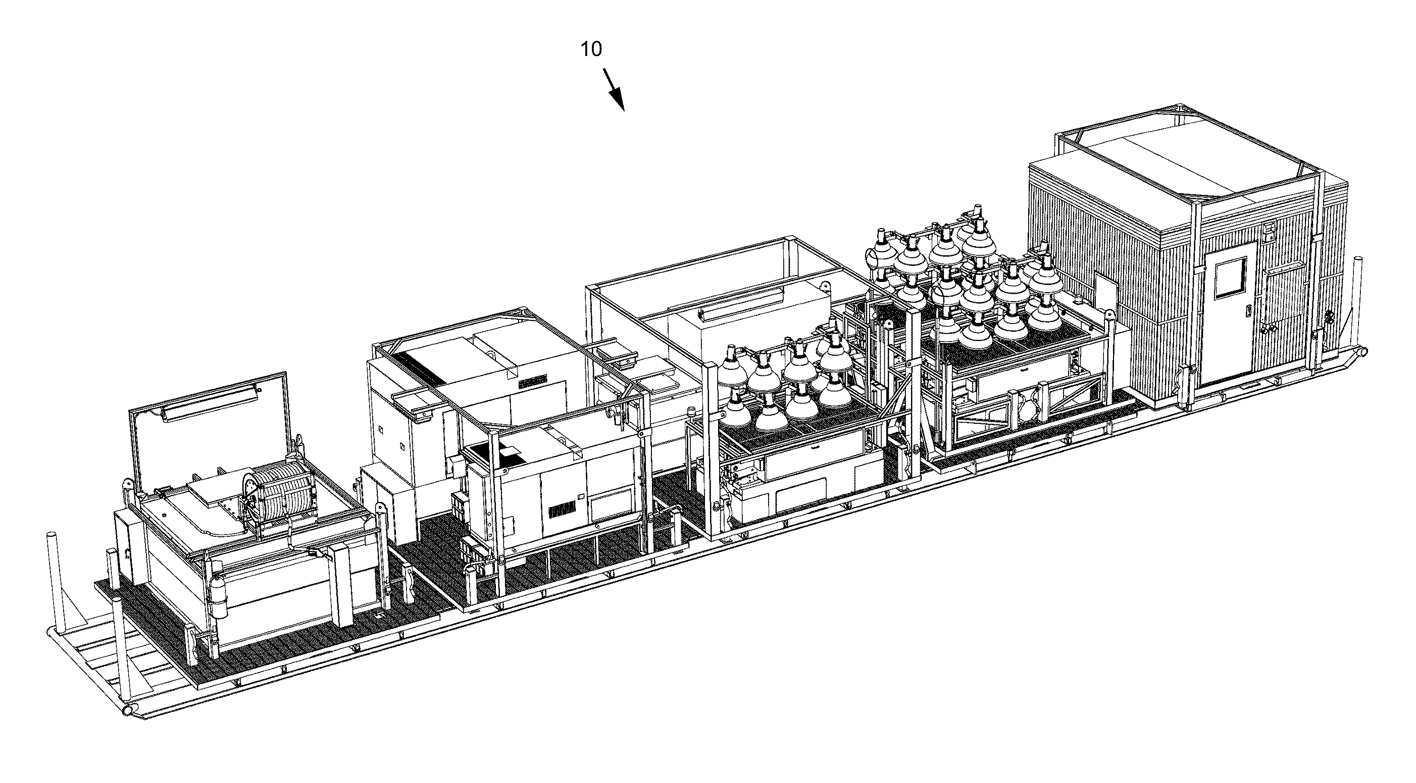 Modular combination skid