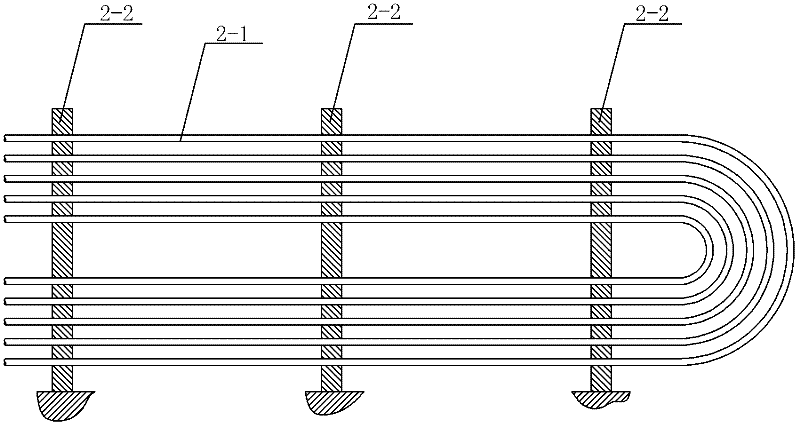 A large-scale nuclear power double-bundle steam-water separation reheating device