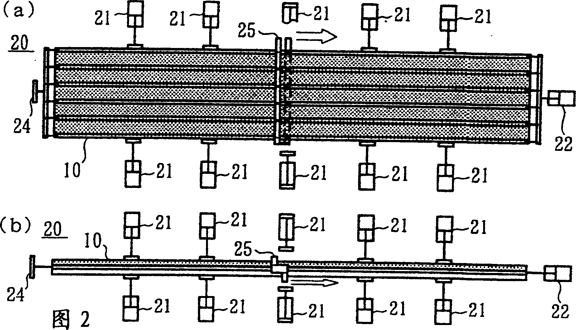 Boiler plate heating device and method