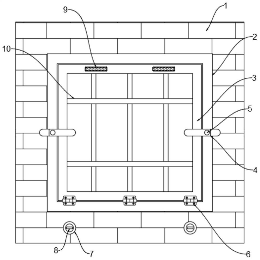 Sound insulation and heat preservation quick escape window