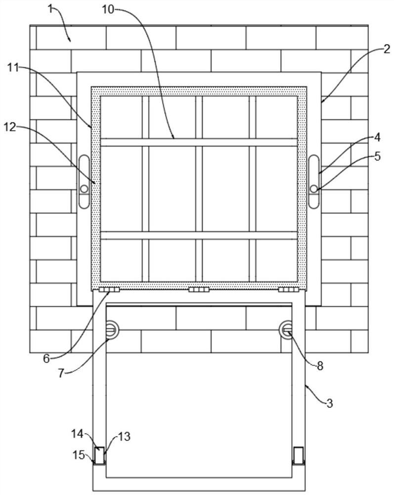 Sound insulation and heat preservation quick escape window