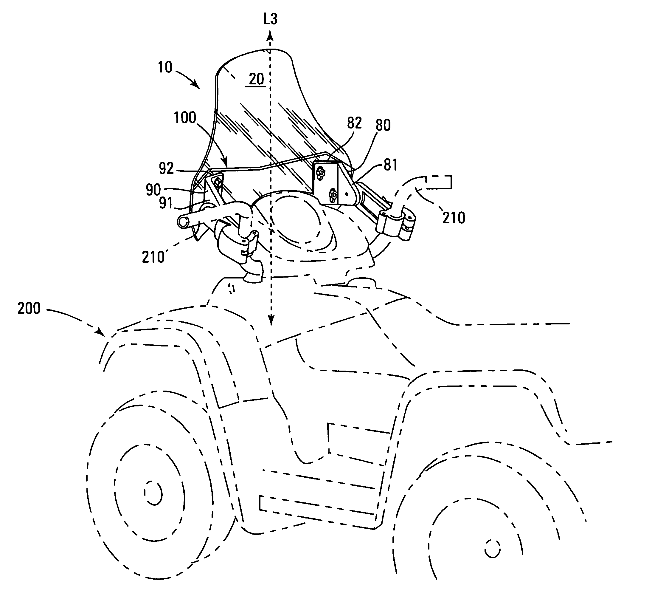 Windshield assembly