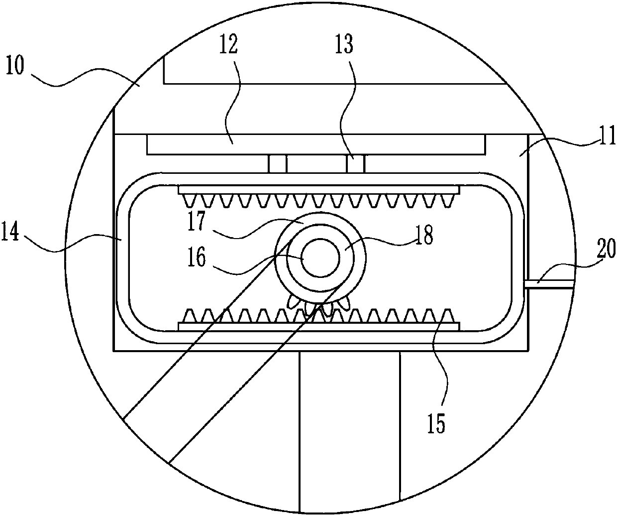 Quantified tinning device for colorful candies