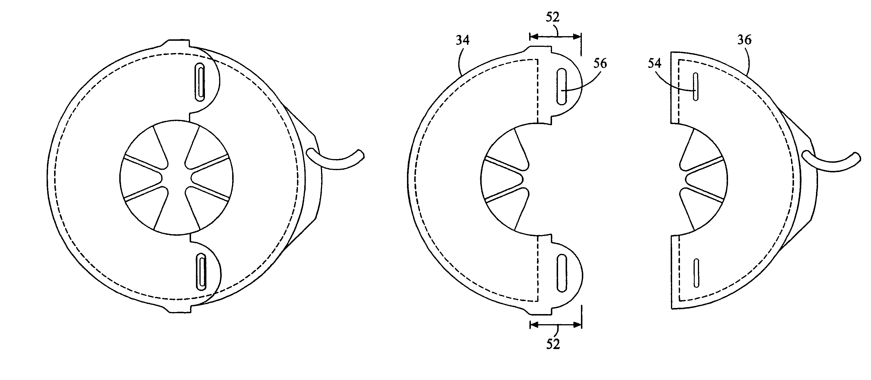 Split core sensing transformer