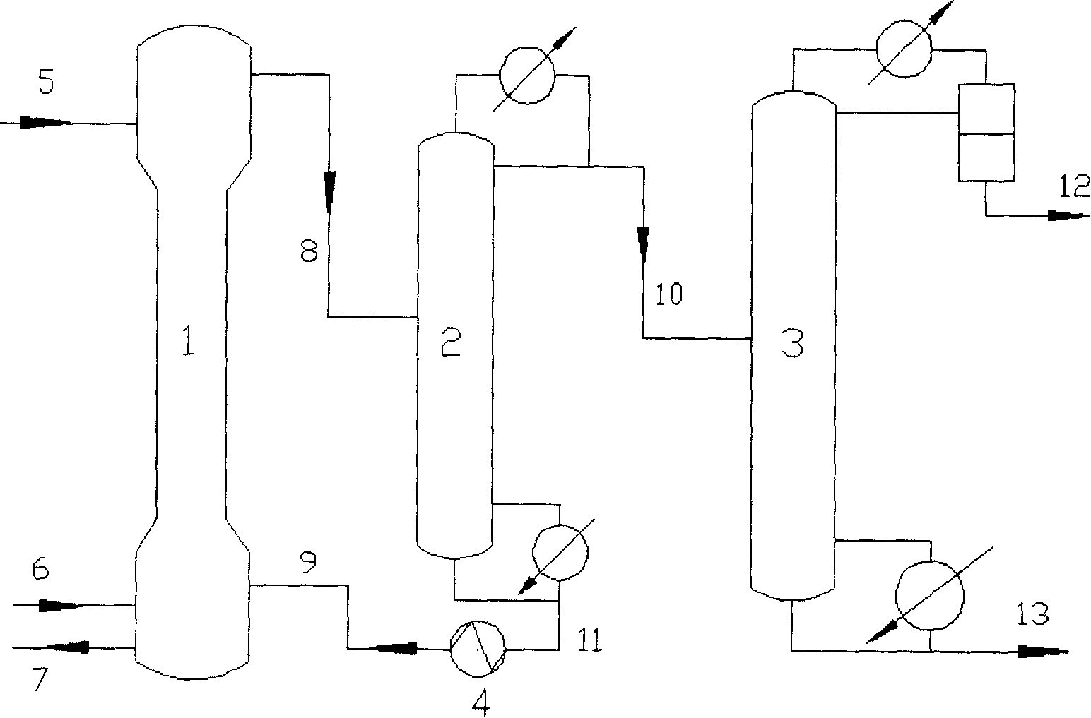 Method for recycling acetic acid in dilute acetic acid