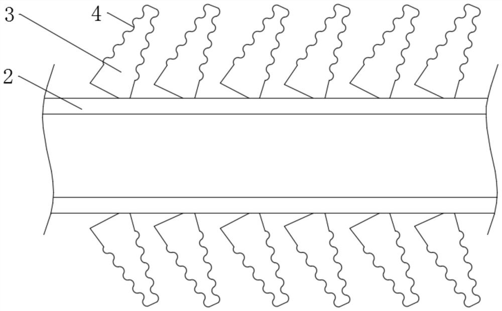 A high-efficiency heat exchanger with shy airfoil fins