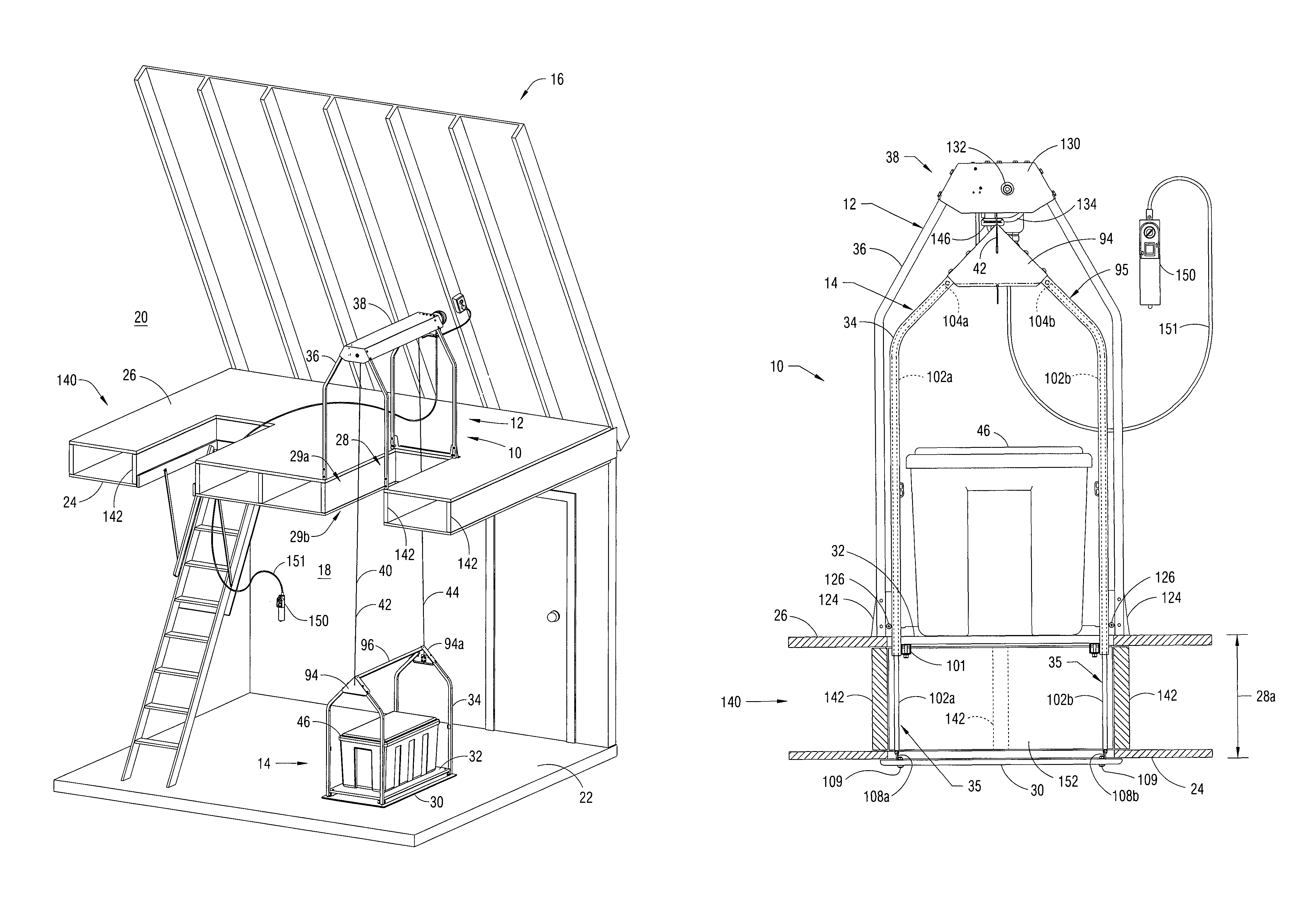 Lifting system